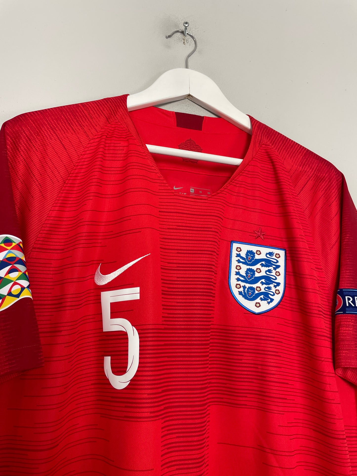 2018/19 ENGLAND STONES #5 *BNWT* AWAY SHIRT (XL) NIKE