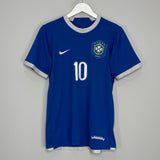 2006/07 BRAZIL RONALDINHO #10 AWAY SHIRT (S) NIKE