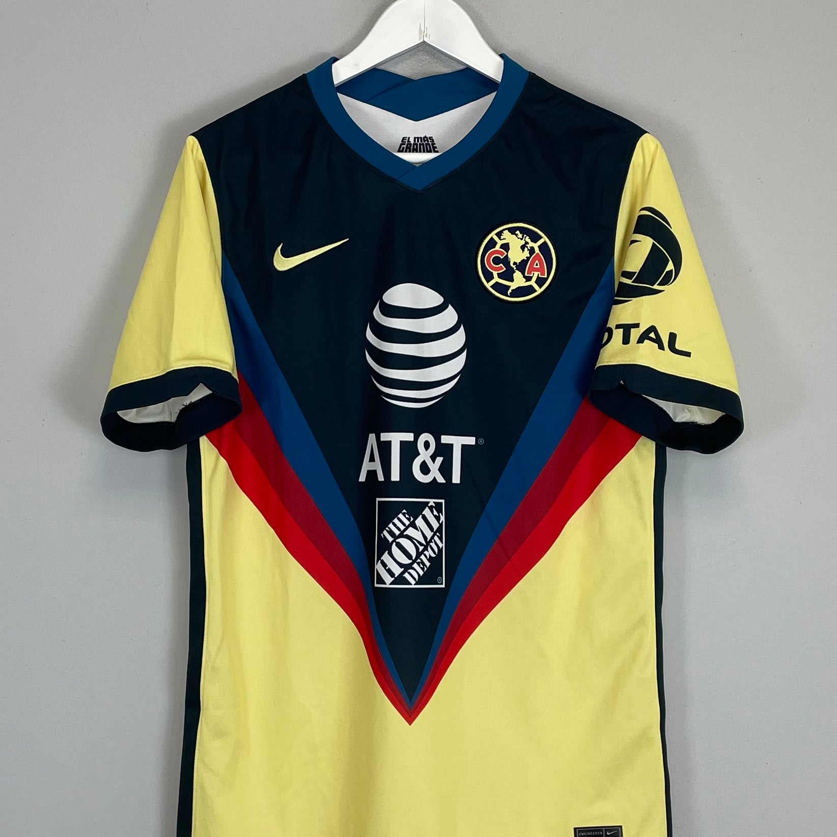 Shop 2020/21 CLUB AMERICA HOME SHIRT (M) NIKE, classic football shirts, vintage football shirts & retro soccer jerseys at Cult Kits