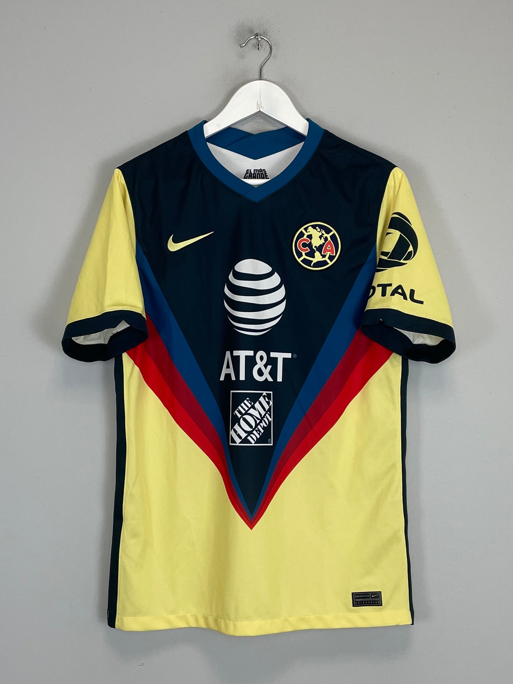 Shop 2020/21 CLUB AMERICA HOME SHIRT (M) NIKE, classic football shirts, vintage football shirts & retro soccer jerseys at Cult Kits