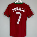 Shop 2012/13 PORTUGAL RONALDO #7 *PLAYER ISSUE vs ISRAEL* HOME SHIRT (M) NIKE, classic football shirts, vintage football shirts & retro soccer jerseys at Cult Kits
