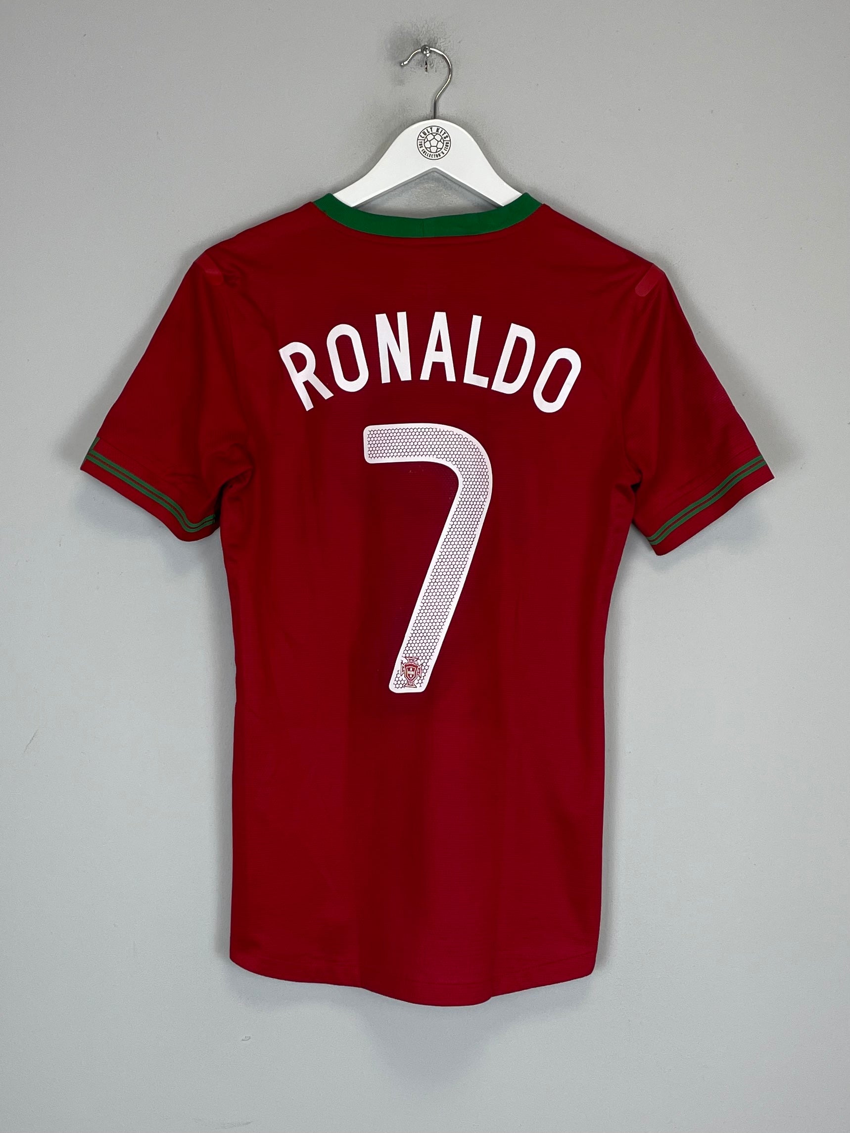 2012/13 PORTUGAL RONALDO #7 *PLAYER ISSUE* HOME SHIRT (M) NIKE