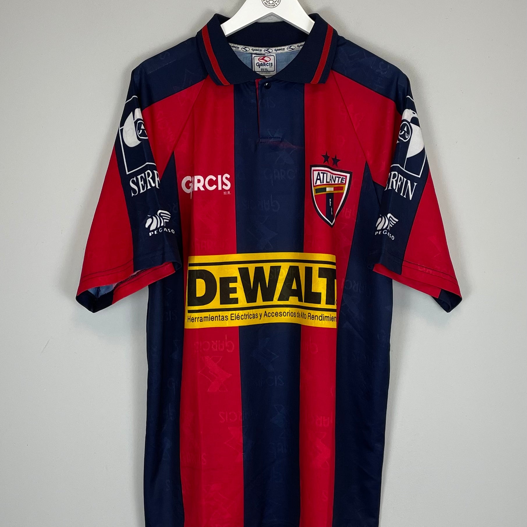 Shop 1997/98 ATLANTE #11 HOME SHIRT (XL) GARCIS, classic football shirts, vintage football shirts & retro soccer jerseys at Cult Kits