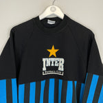 Shop 1990/91 INTER MILAN JUMPER (M) LE FELPE, classic football shirts, vintage football shirts & retro soccer jerseys at Cult Kits