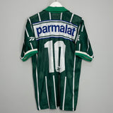 1996/97 PALMEIRAS #10 HOME SHIRT (M) REEBOK