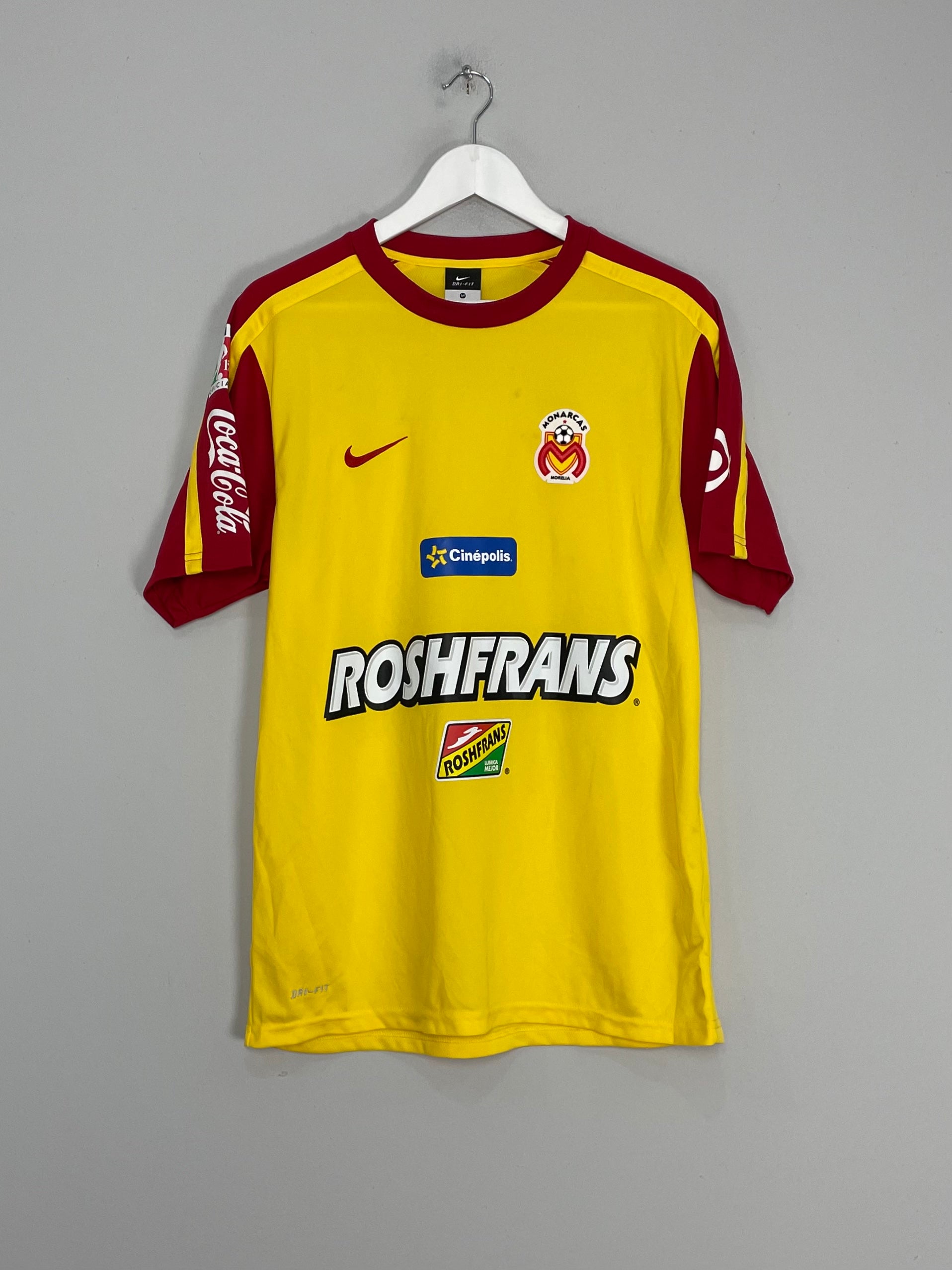 Shop 2012/13 MONARCAS MORELIA HOME SHIRT (M) NIKE, classic football shirts, vintage football shirts & retro soccer jerseys at Cult Kits