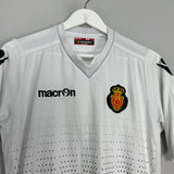 Shop 2015/16 REAL MALLORCA AWAY SHIRT (M) MACRON, classic football shirts, vintage football shirts & retro soccer jerseys at Cult Kits