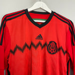 Shop 2014/15 MEXICO L/S AWAY SHIRT (M) ADIDAS, classic football shirts, vintage football shirts & retro soccer jerseys at Cult Kits