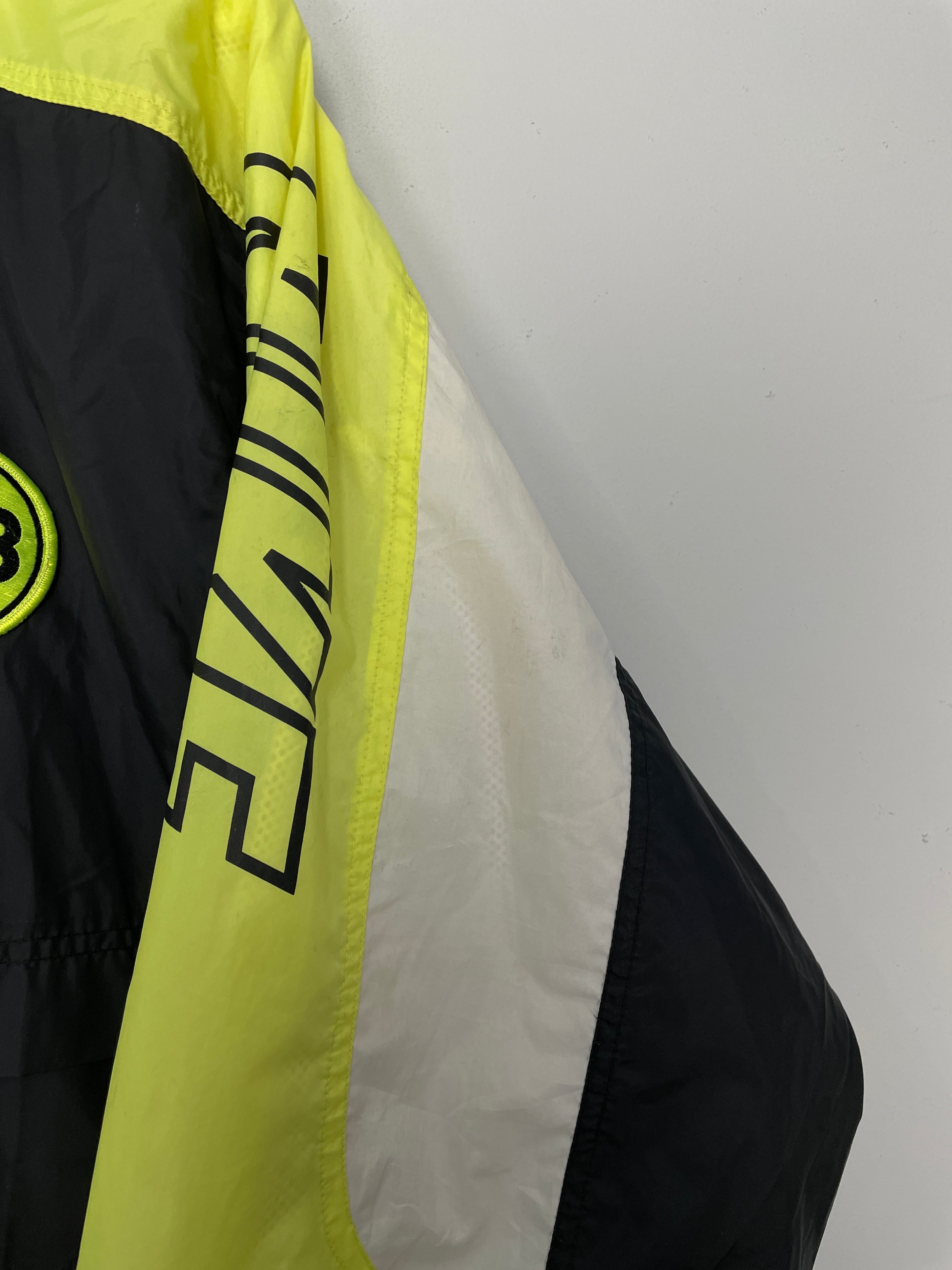 Shop 1996/97 DORTMUND RAIN JACKET (XL) NIKE, classic football shirts, vintage football shirts & retro soccer jerseys at Cult Kits
