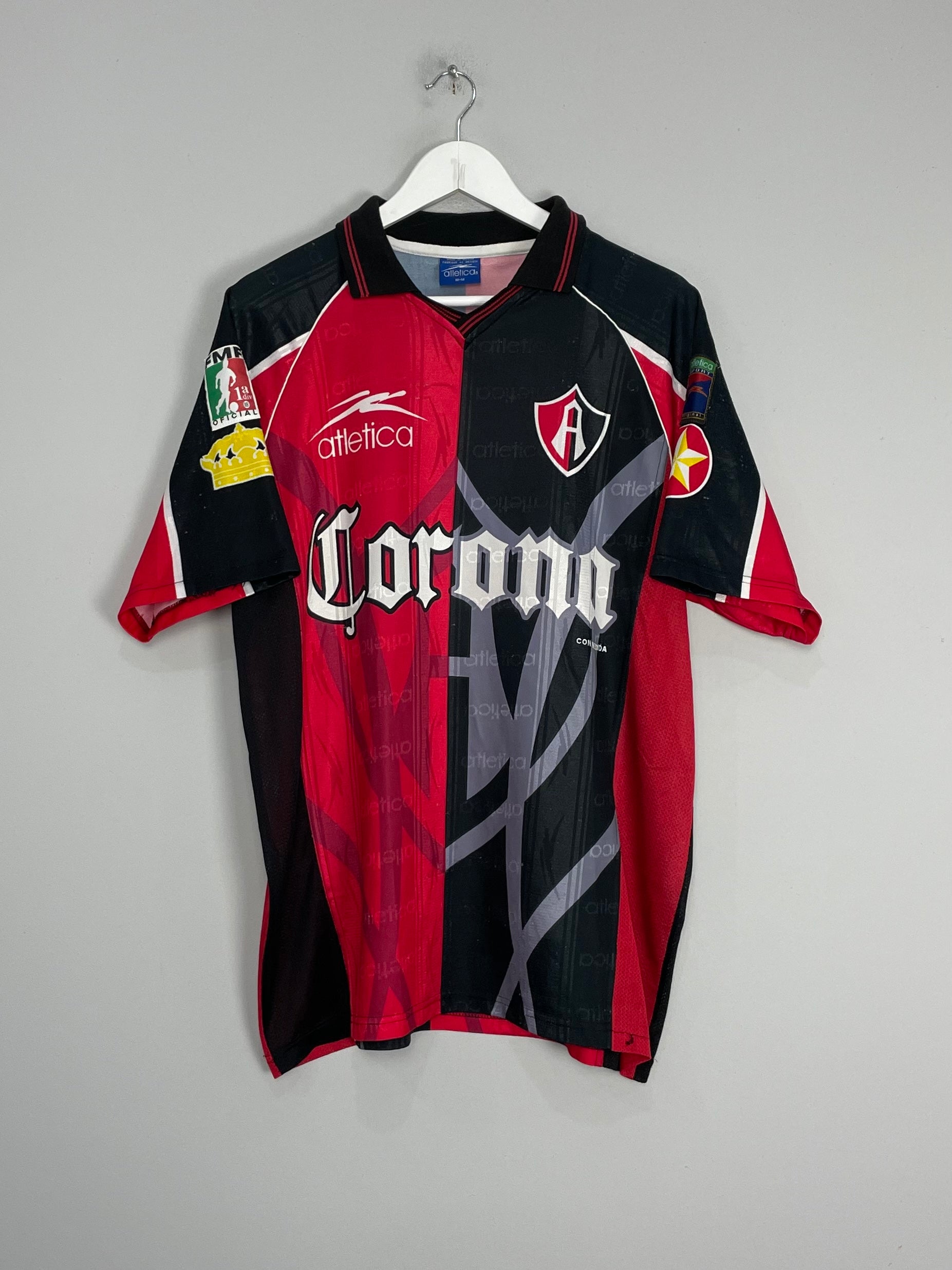 Shop 1998/99 ATLAS HOME SHIRT (M) ATLETICA, classic football shirts, vintage football shirts & retro soccer jerseys at Cult Kits