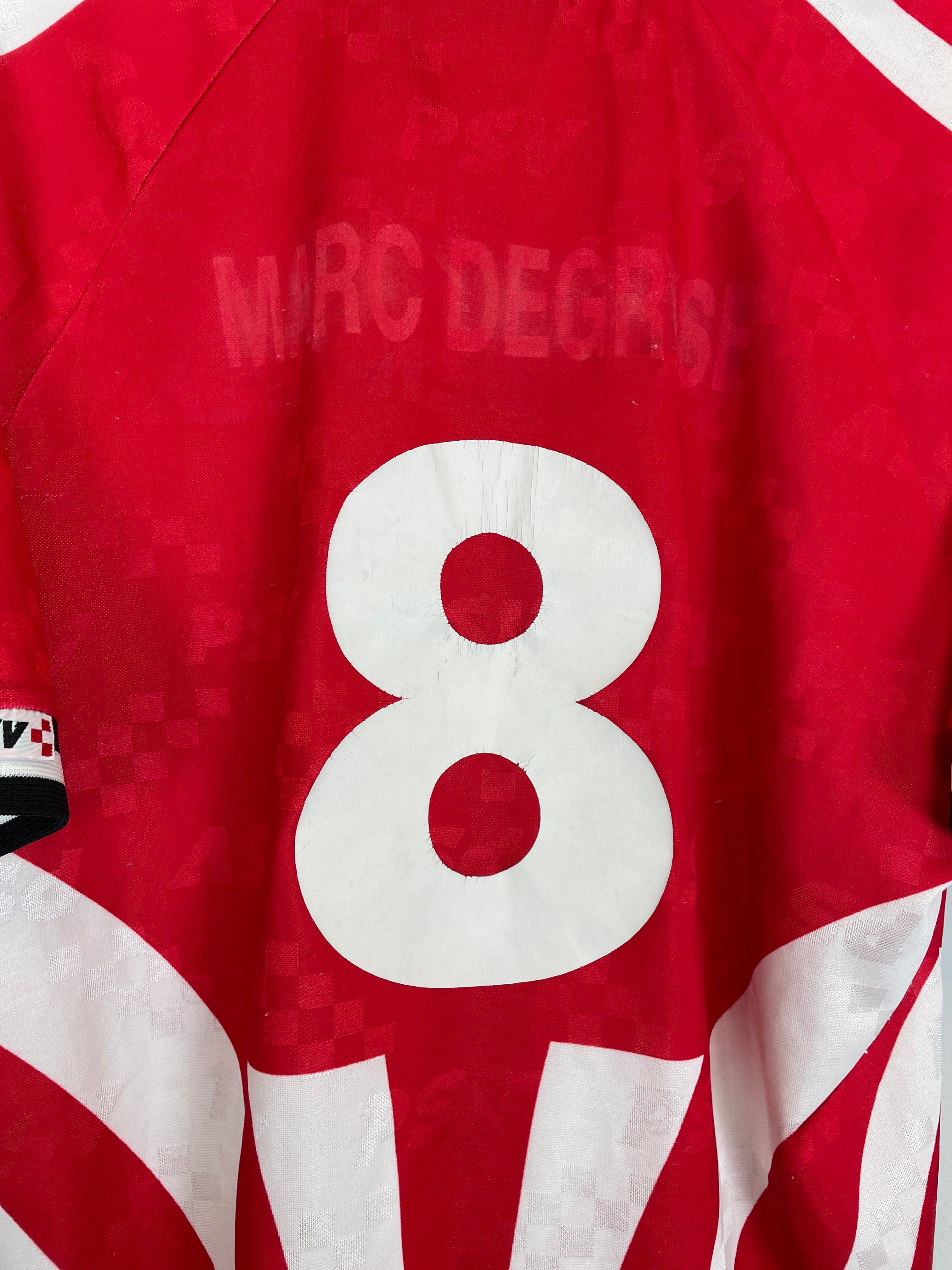 Shop 1996/97 PSV HOME SHIRT (L) NIKE, classic football shirts, vintage football shirts & retro soccer jerseys at Cult Kits