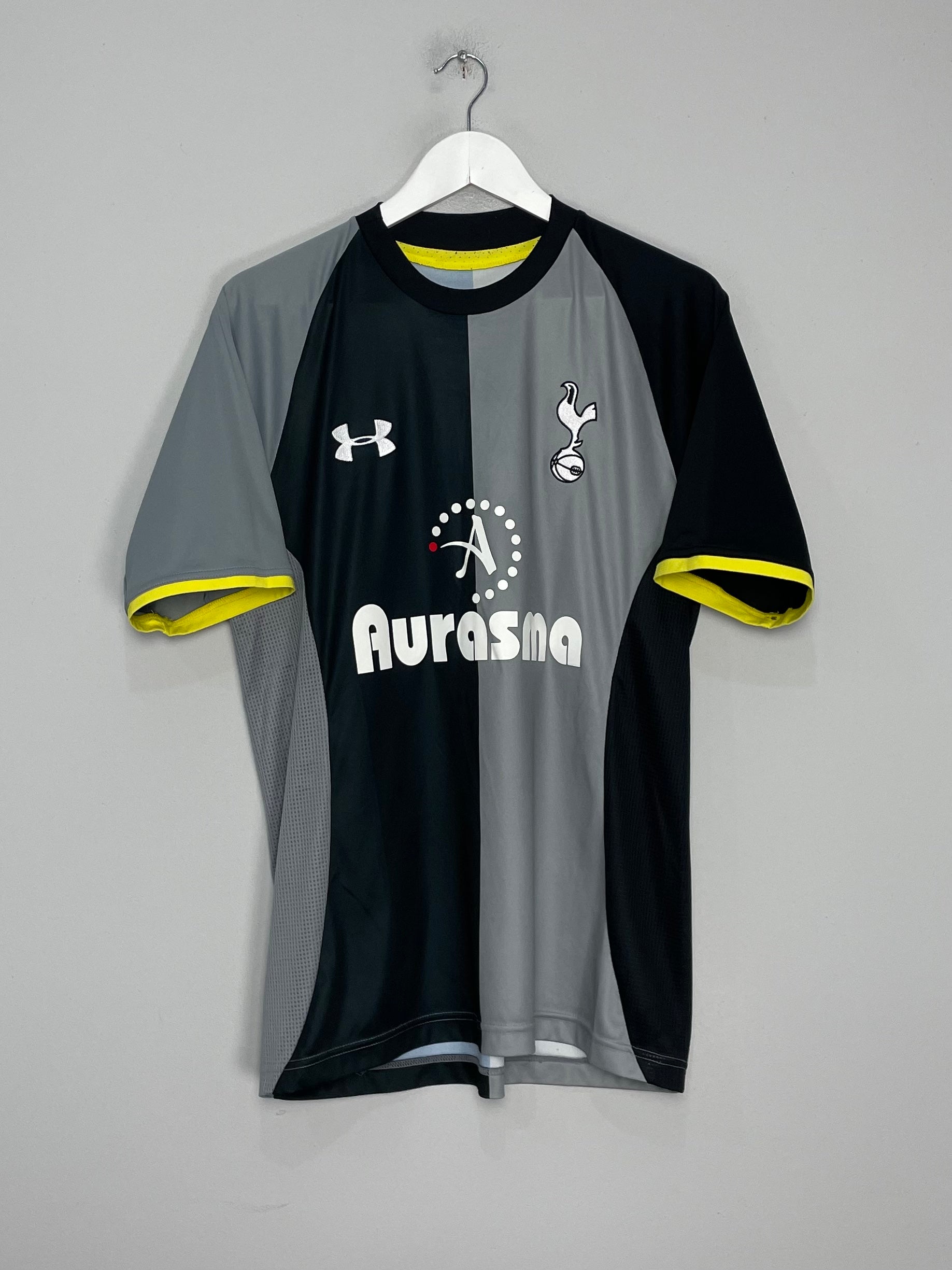 Shop 2012/13 TOTTENHAM BALE #11 THIRD SHIRT (L) UNDER ARMOUR, classic football shirts, vintage football shirts & retro soccer jerseys at Cult Kits
