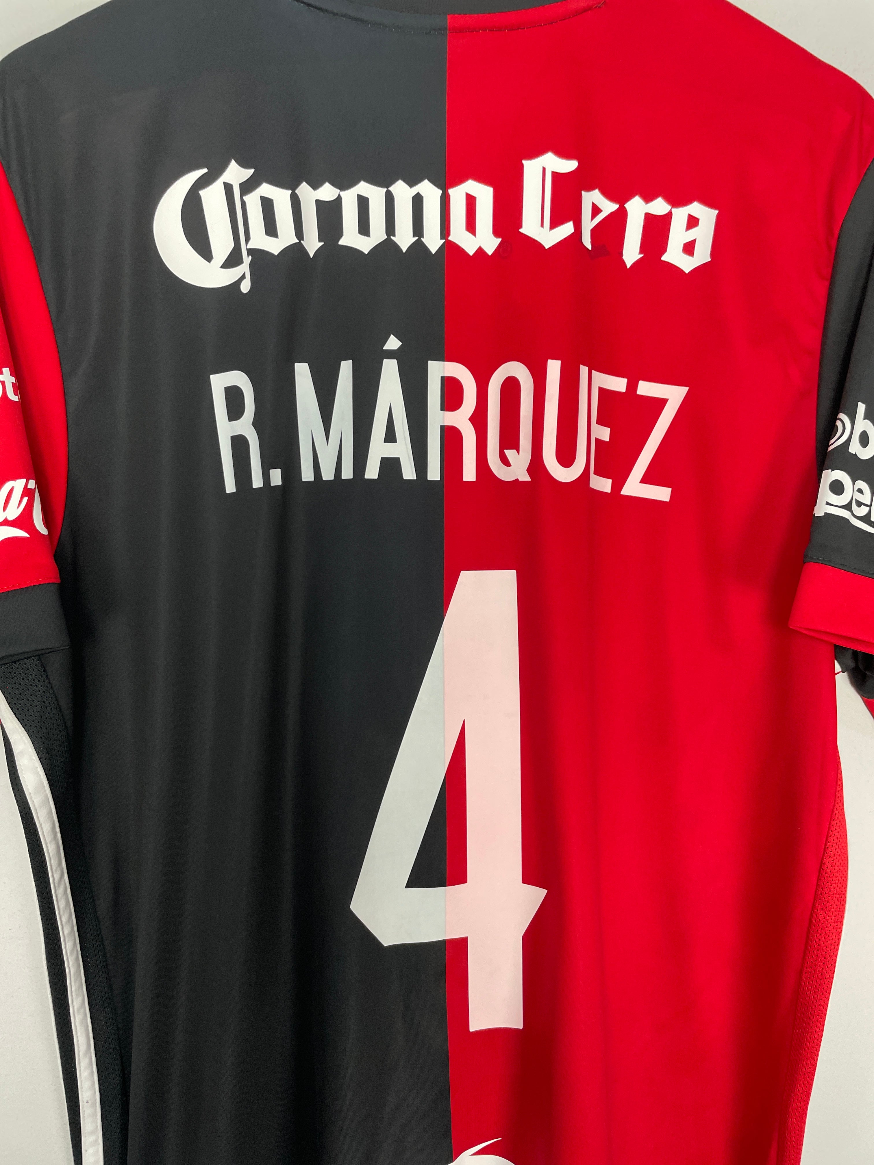 Shop 2017/18 ATLAS R.MARQUEZ #4 HOME SHIRT (XL) ADIDAS, classic football shirts, vintage football shirts & retro soccer jerseys at Cult Kits