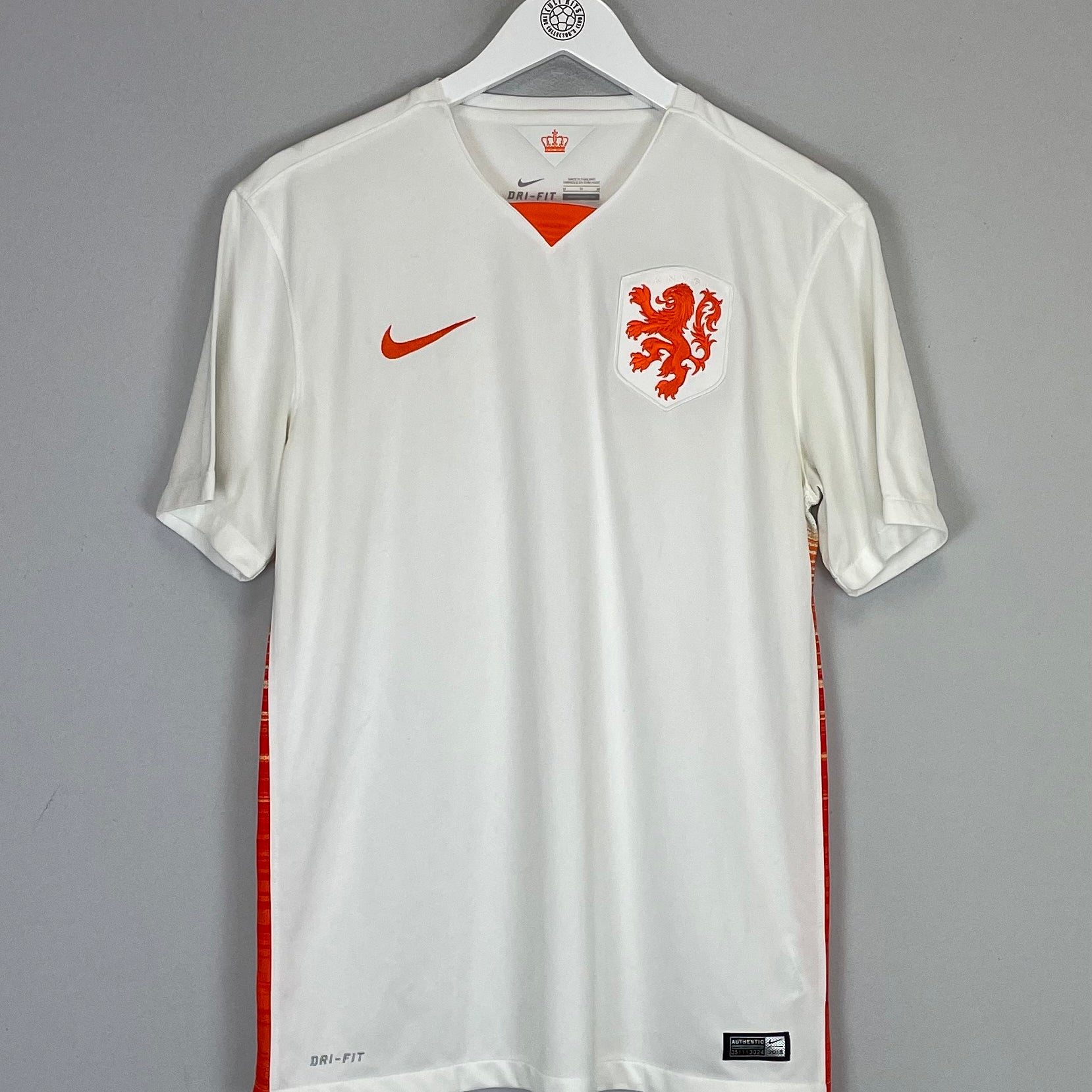 Shop 2015/16 NETHERLANDS AWAY SHIRT (M) NIKE, classic football shirts, vintage football shirts & retro soccer jerseys at Cult Kits