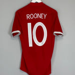 2010/12 ENGLAND ROONEY #10 AWAY SHIRT (S) UMBRO