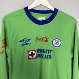 2013/14 CRUZ AZUL GK SHIRT (M) UMBRO