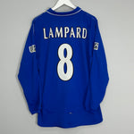 Shop 2001/03 CHELSEA LAMPARD #8 L/S *FA CUP FINAL* HOME SHIRT (L) UMBRO, classic football shirts, vintage football shirts & retro soccer jerseys at Cult Kits