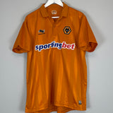 Shop 2012/13 WOLVES HOME SHIRT (XL) BURRDA SPORT, classic football shirts, vintage football shirts & retro soccer jerseys at Cult Kits