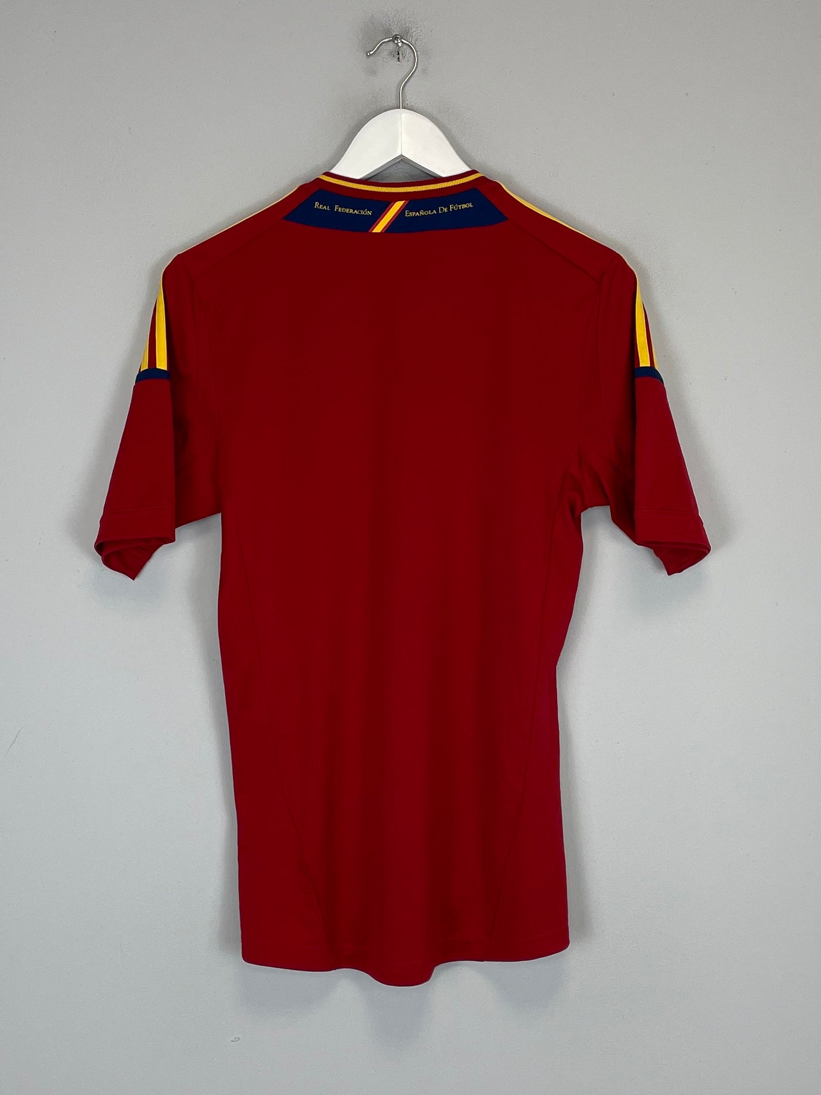 Shop 2012/13 SPAIN HOME SHIRT (S) ADIDAS, classic football shirts, vintage football shirts & retro soccer jerseys at Cult Kits