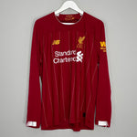 Shop 2019/20 LIVERPOOL ALEXANDER ARNOLD #66 L/S HOME SHIRT (L) NEW BALANCE, classic football shirts, vintage football shirts & retro soccer jerseys at Cult Kits