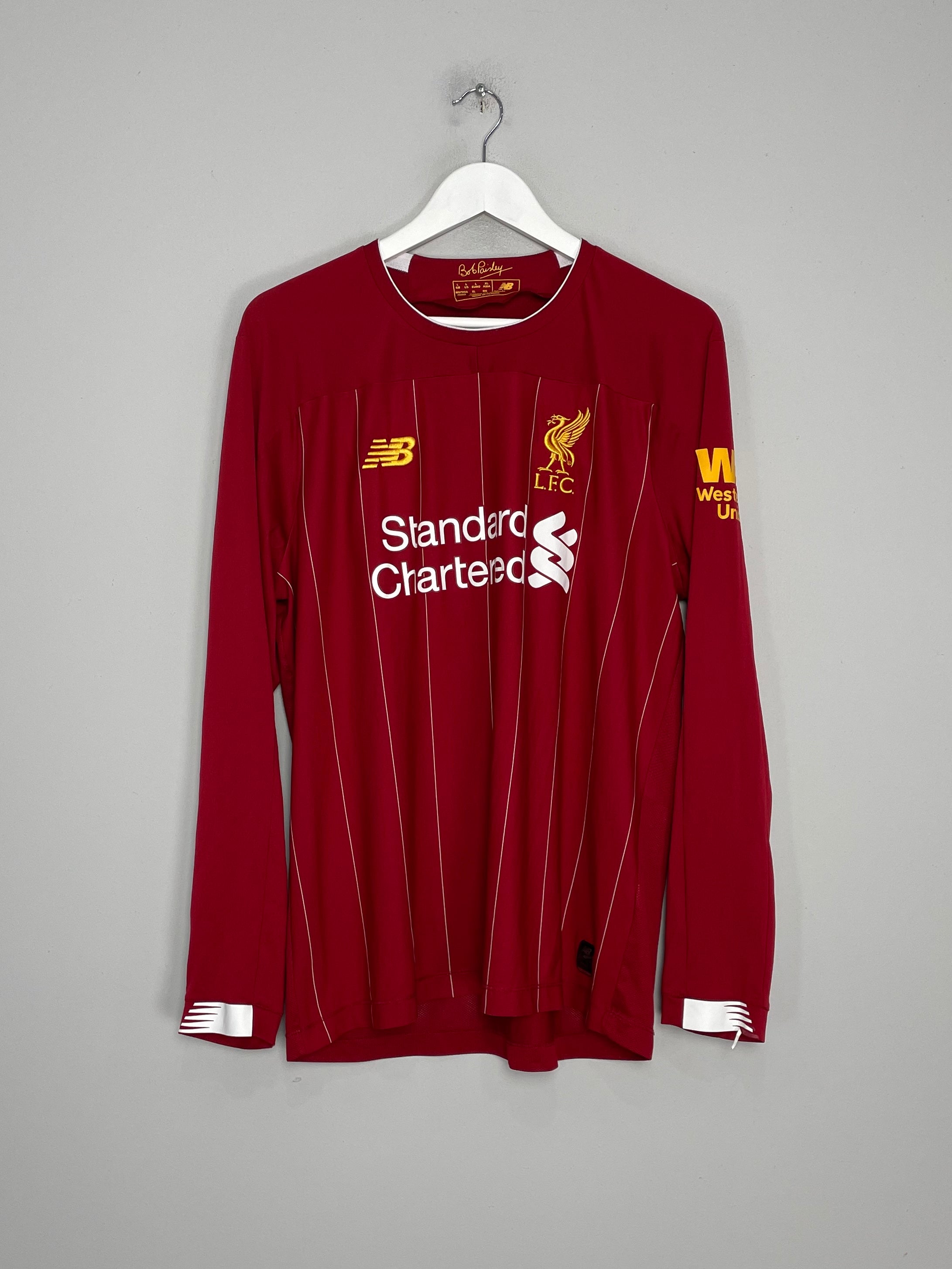 Shop 2019/20 LIVERPOOL ALEXANDER ARNOLD #66 L/S HOME SHIRT (L) NEW BALANCE, classic football shirts, vintage football shirts & retro soccer jerseys at Cult Kits