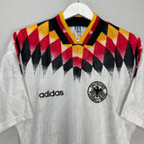 Shop 1994 GERMANY HOME SHIRT (M) ADIDAS, classic football shirts, vintage football shirts & retro soccer jerseys at Cult Kits