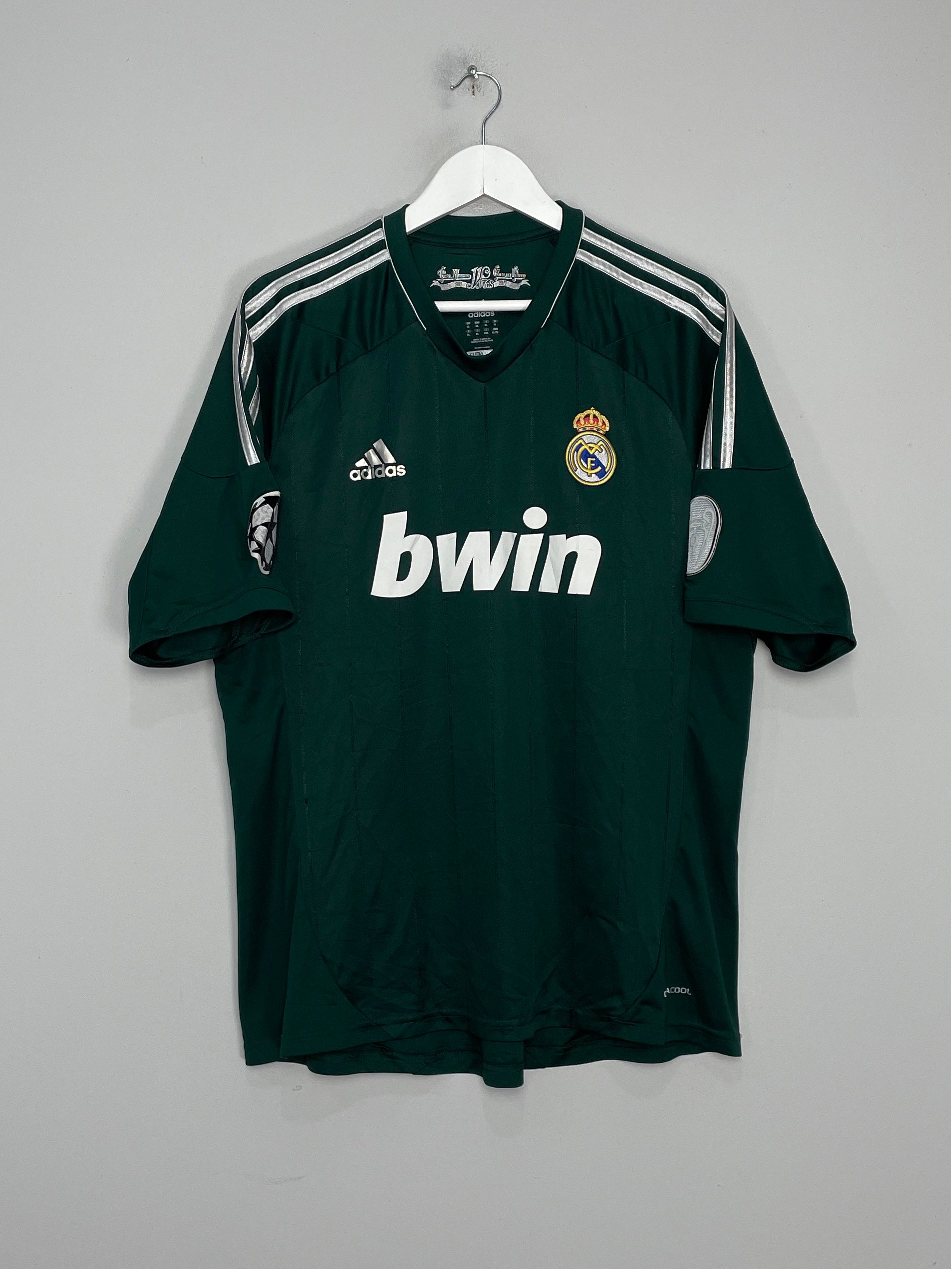 Shop 2012/13 REAL MADRID RONALDO #7 C/L THIRD SHIRT (XL) ADIDAS, classic football shirts, vintage football shirts & retro soccer jerseys at Cult Kits