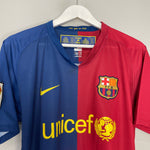Shop 2008/09 BARCELONA HENRY #14 HOME SHIRT (L) NIKE, classic football shirts, vintage football shirts & retro soccer jerseys at Cult Kits