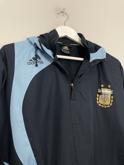 2006/08 ARGENTINA 1/4 ZIP JACKET (M) ADIDAS