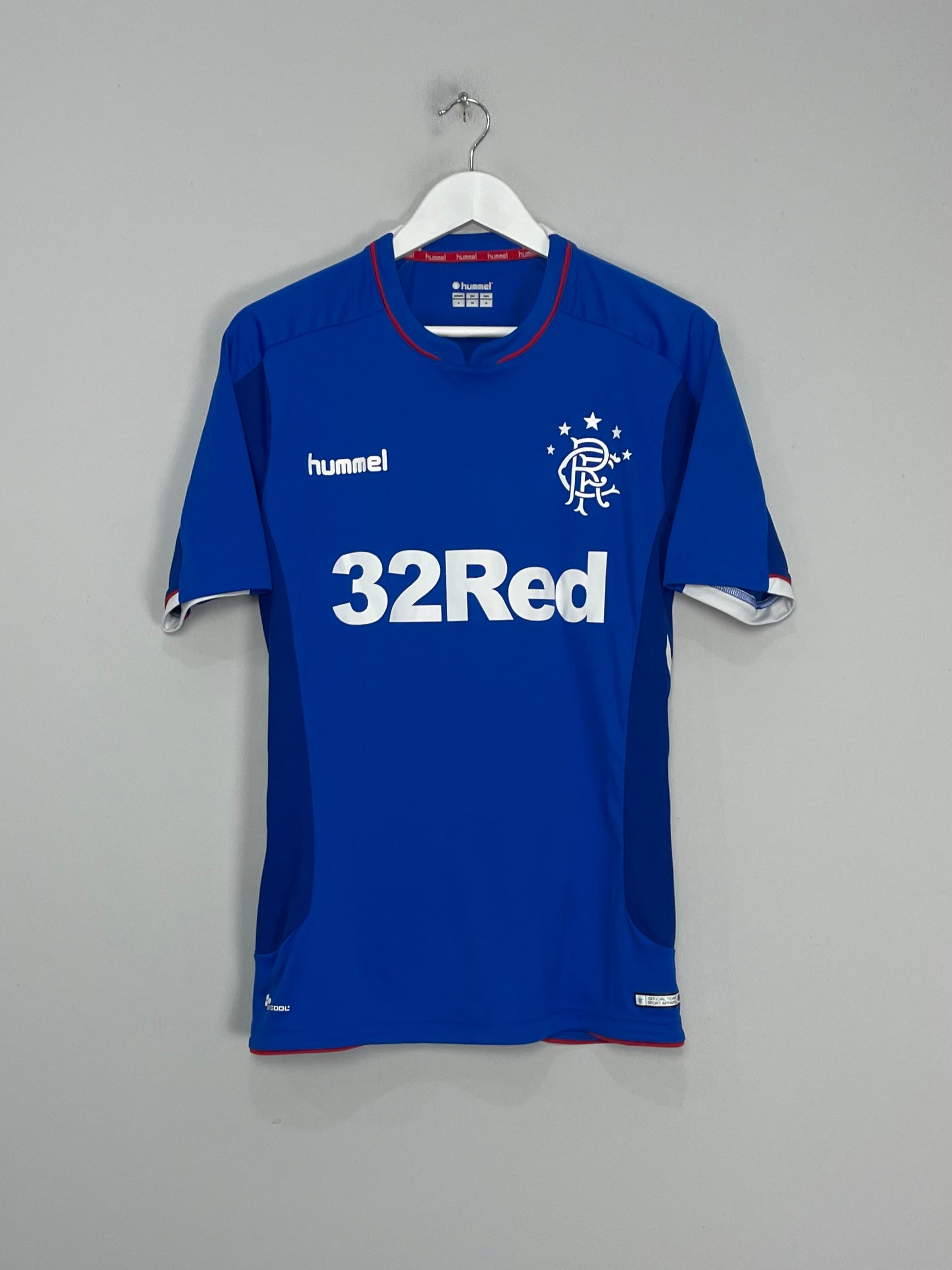 2018/19 RANGERS HOME SHIRT (S) HUMMEL