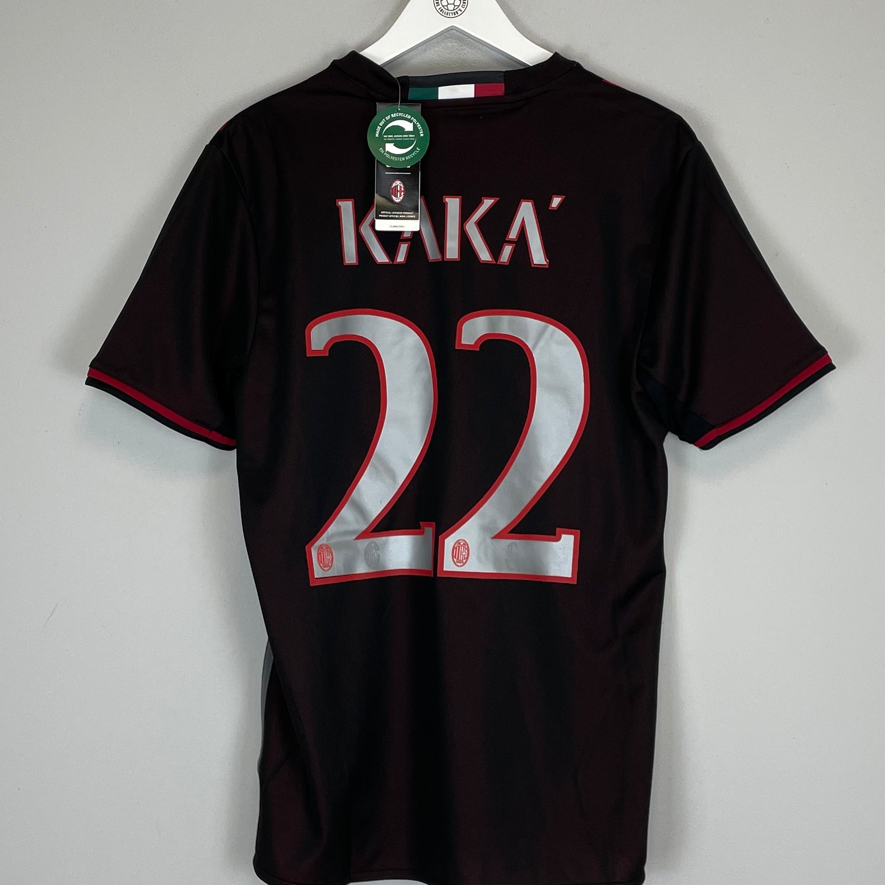 Shop 2016/17 AC MILAN KAKA #22 *BNWT* HOME SHIRT (M) ADIDAS, classic football shirts, vintage football shirts & retro soccer jerseys at Cult Kits