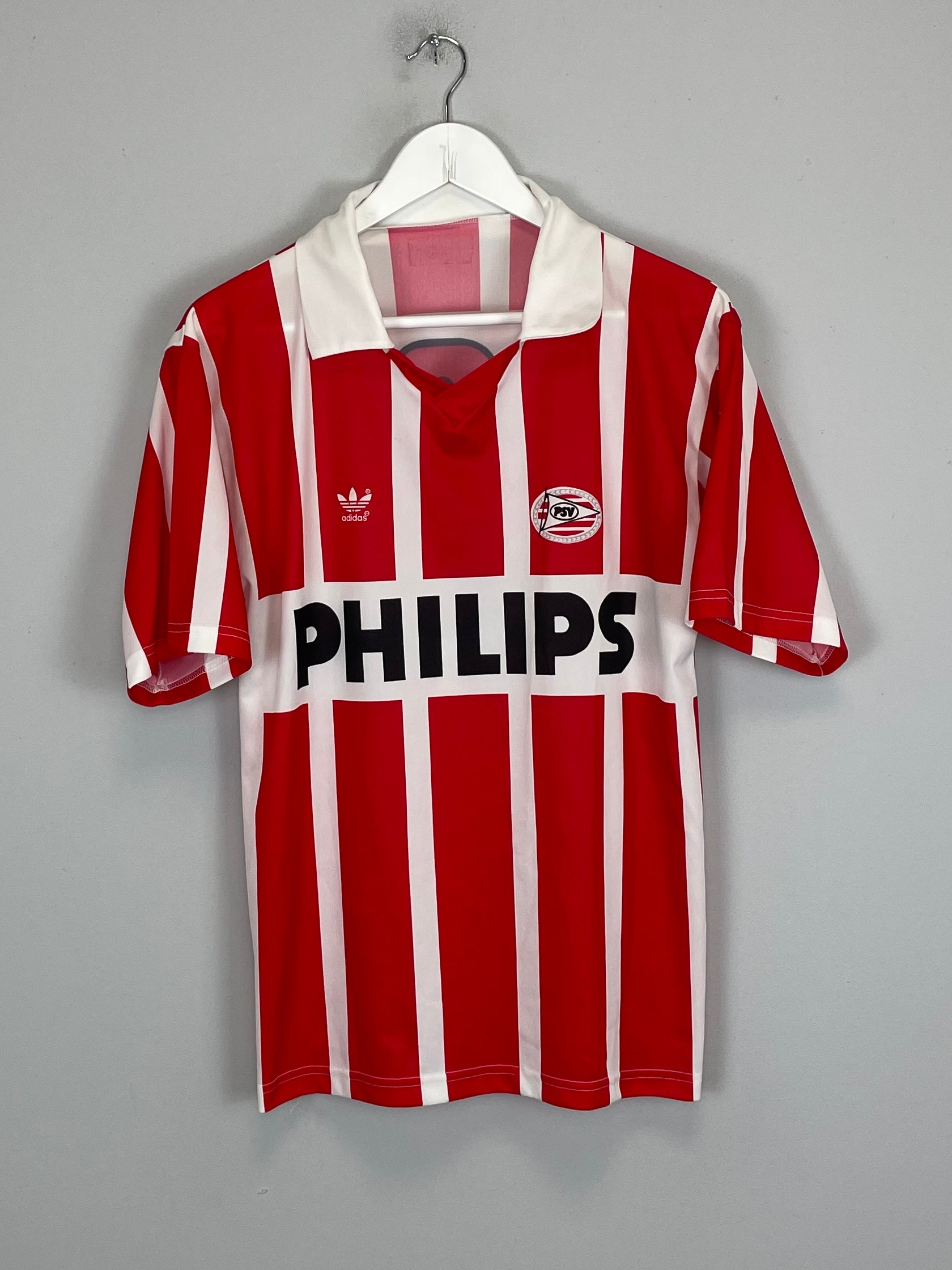 Shop 1990/93 PSV #9 HOME SHIRT (M) ADIDAS, classic football shirts, vintage football shirts & retro soccer jerseys at Cult Kits