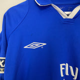 Shop 2001/03 CHELSEA LAMPARD #8 L/S *FA CUP FINAL* HOME SHIRT (L) UMBRO, classic football shirts, vintage football shirts & retro soccer jerseys at Cult Kits