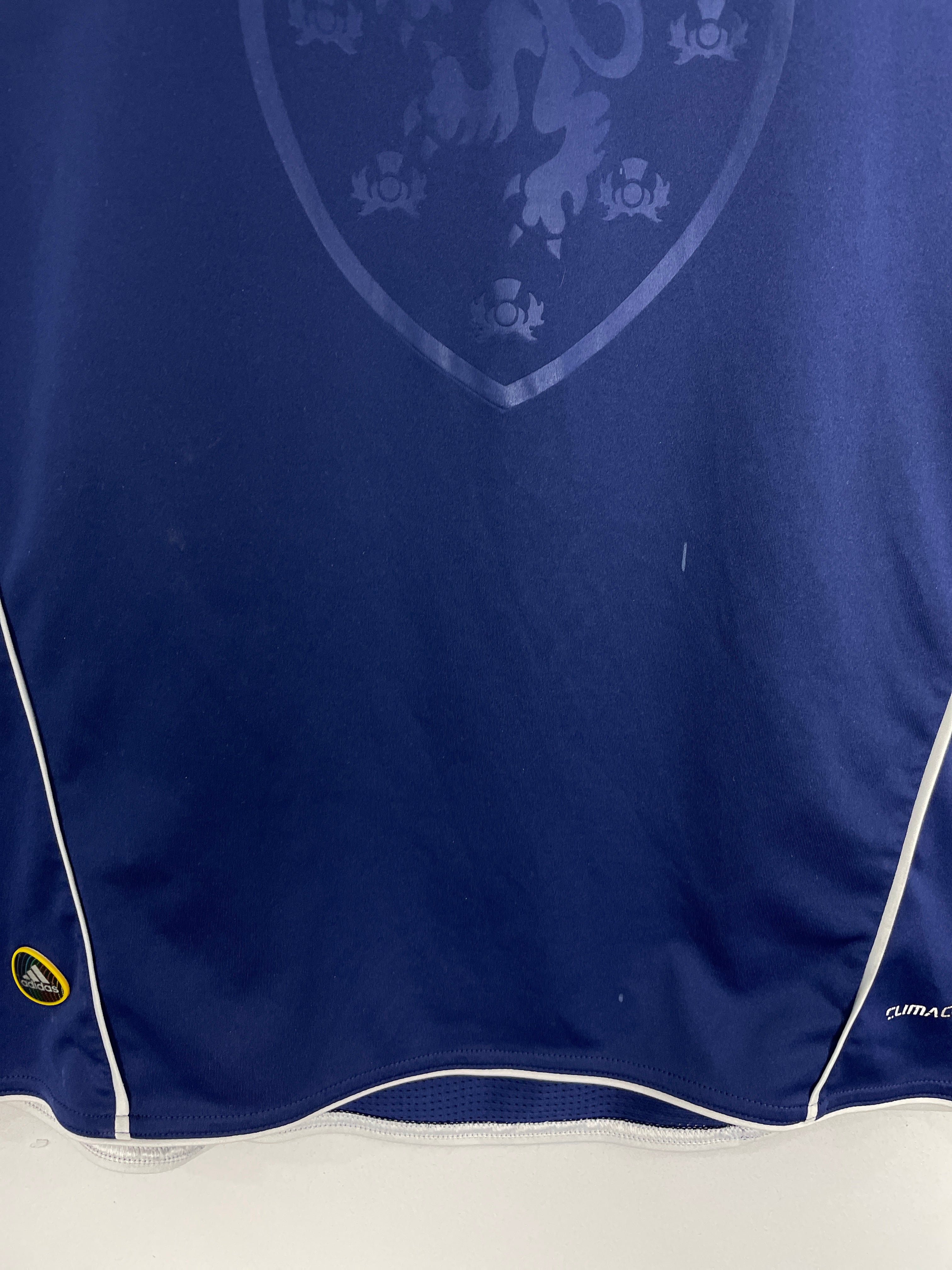 Shop 2010/11 SCOTLAND HOME SHIRT (M) ADIDAS, classic football shirts, vintage football shirts & retro soccer jerseys at Cult Kits