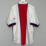 Shop 1997/98 PSG AWAY SHIRT (L) NIKE, classic football shirts, vintage football shirts & retro soccer jerseys at Cult Kits
