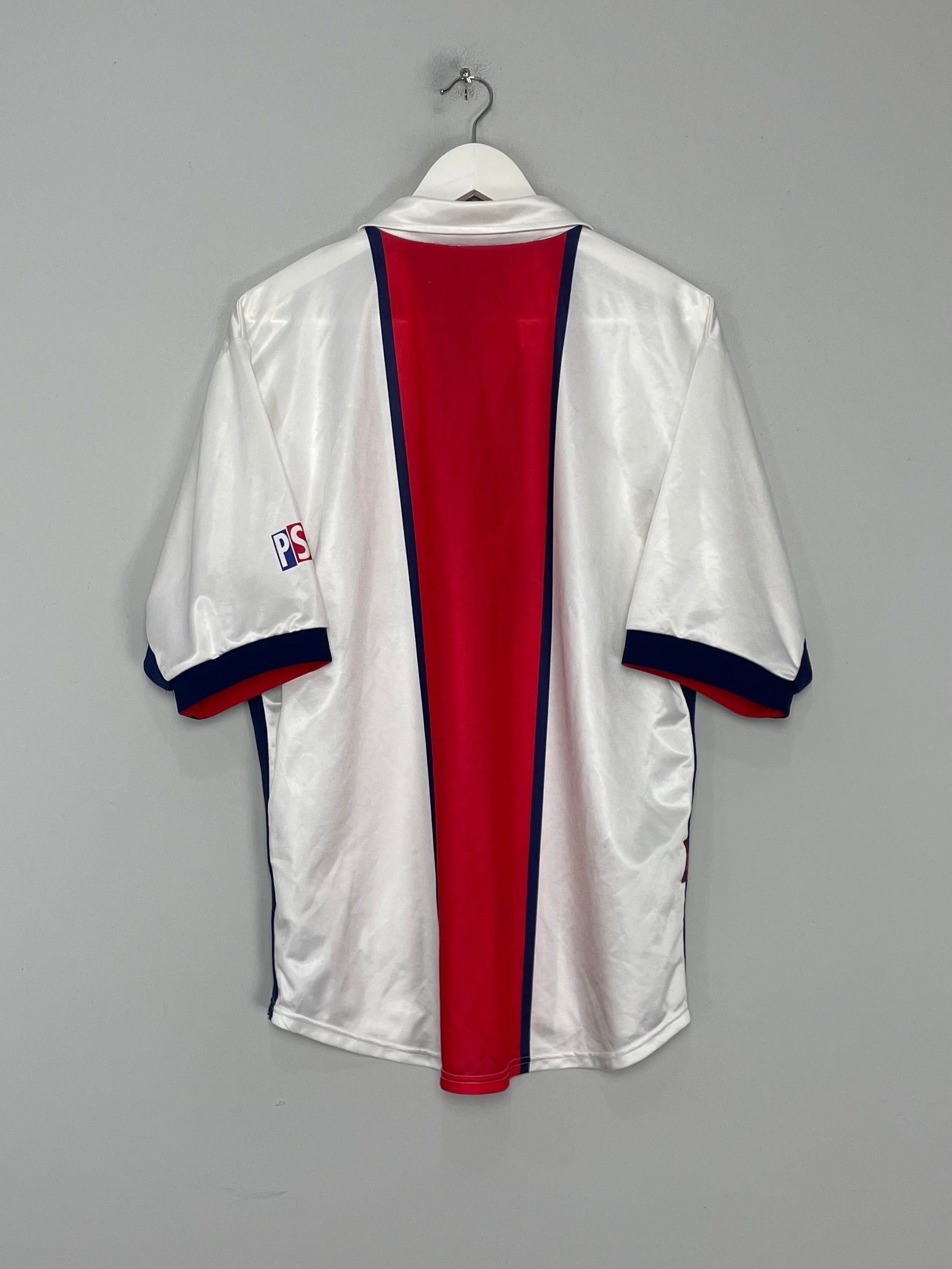 Shop 1997/98 PSG AWAY SHIRT (L) NIKE, classic football shirts, vintage football shirts & retro soccer jerseys at Cult Kits