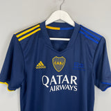 Shop 2020/21 BOCA JUNIORS ANNIVERSARY FOURTH SHIRT (M) ADIDAS, classic football shirts, vintage football shirts & retro soccer jerseys at Cult Kits