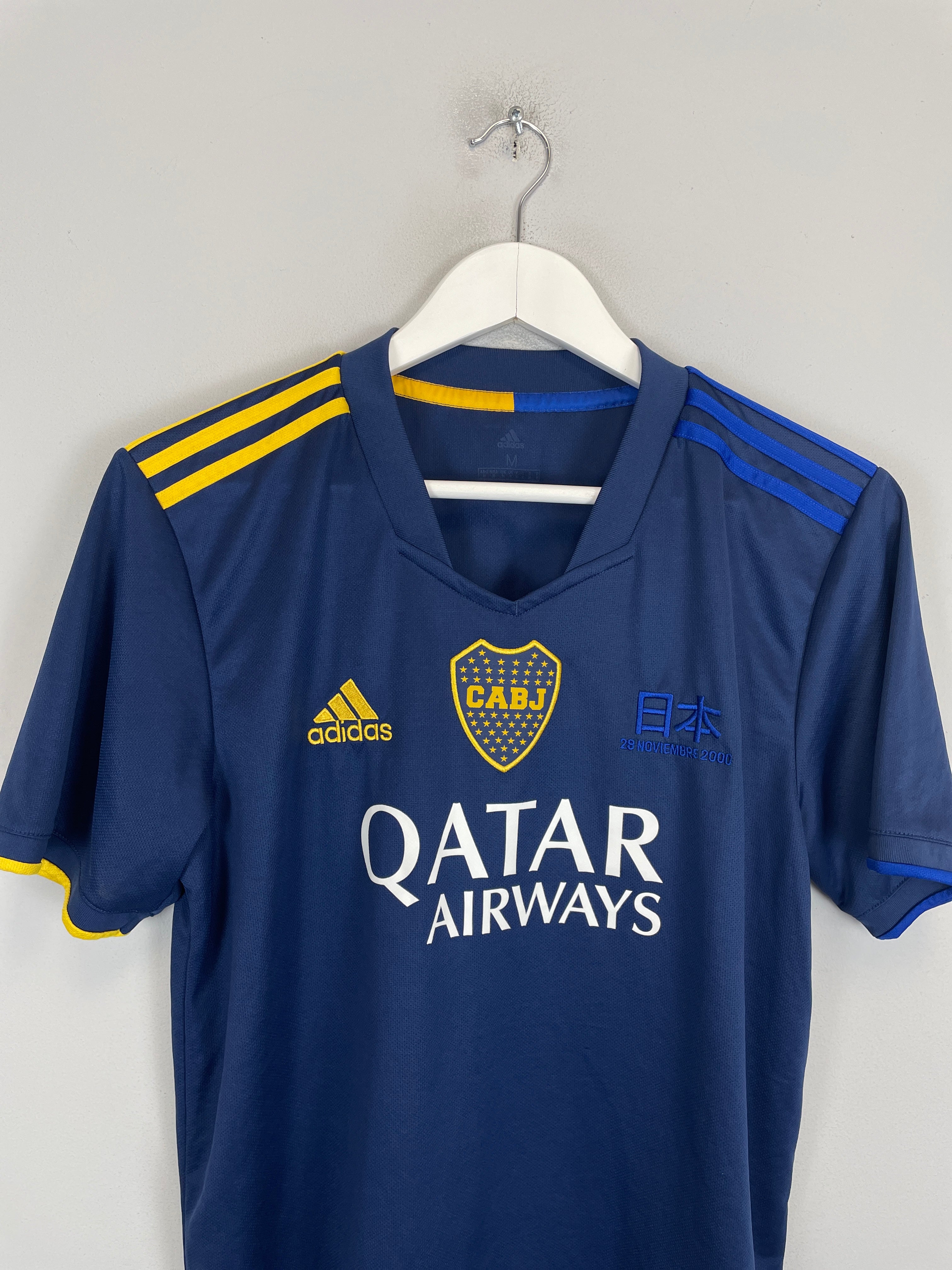 Shop 2020/21 BOCA JUNIORS ANNIVERSARY FOURTH SHIRT (M) ADIDAS, classic football shirts, vintage football shirts & retro soccer jerseys at Cult Kits
