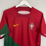 Shop 2022/23 PORTUGAL HOME SHIRT (M) NIKE, classic football shirts, vintage football shirts & retro soccer jerseys at Cult Kits