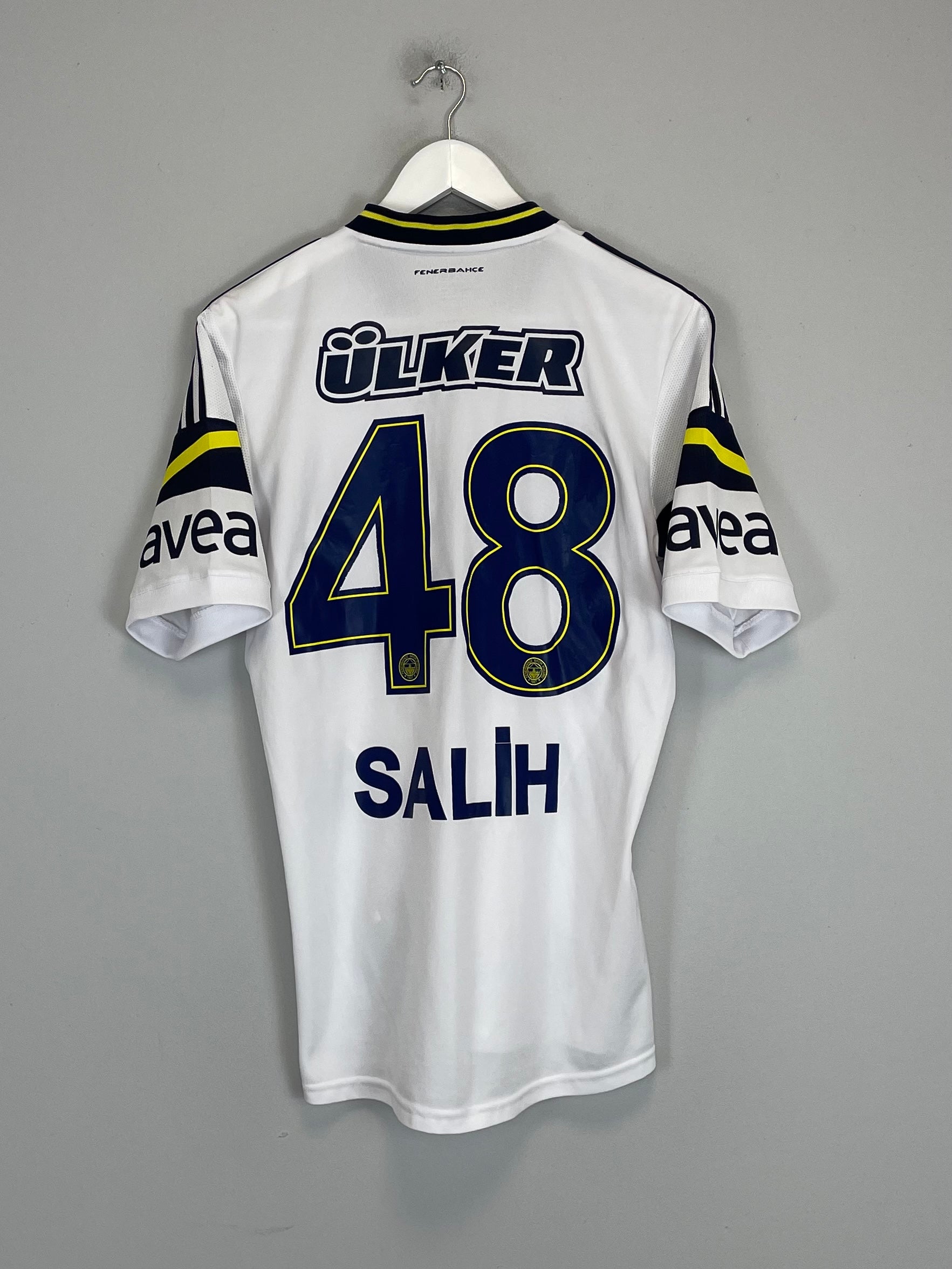 Shop 2013/14 FENEBAHCE SALIH #48 AWAY SHIRT (M) ADIDAS, classic football shirts, vintage football shirts & retro soccer jerseys at Cult Kits
