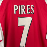 2002/04 ARSENAL PIRES #7 HOME SHIRT (M) NIKE