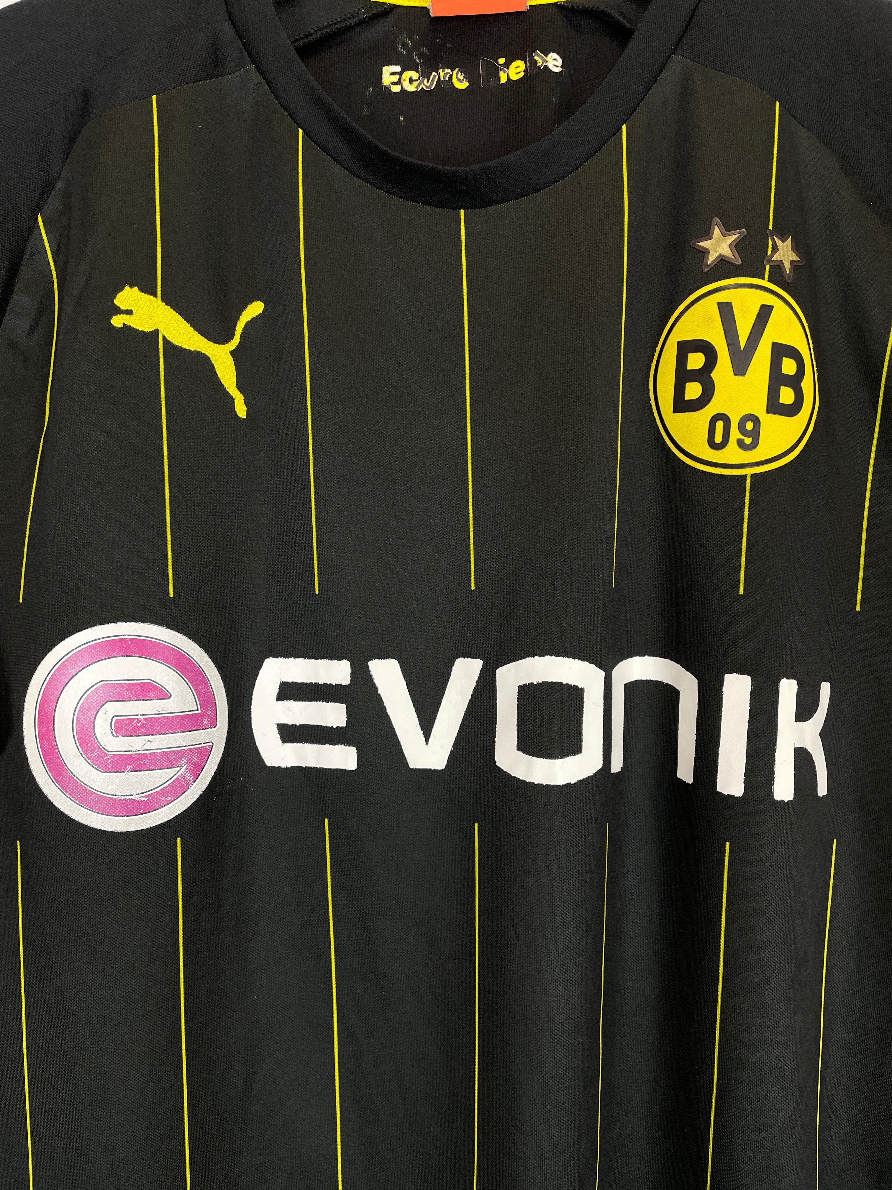 Shop 2021/22 DORTMUND AWAY SHIRT (L) PUMA, classic football shirts, vintage football shirts & retro soccer jerseys at Cult Kits