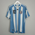 Shop 2010/11 ARGENTINA MESSI #10 HOME SHIRT (L) ADIDAS, classic football shirts, vintage football shirts & retro soccer jerseys at Cult Kits
