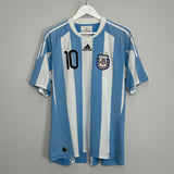 Shop 2010/11 ARGENTINA MESSI #10 HOME SHIRT (L) ADIDAS, classic football shirts, vintage football shirts & retro soccer jerseys at Cult Kits