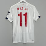 Shop 2019/20 LIVERPOOL M.SALAH #11 AWAY SHIRT (M) NEW BALANCE, classic football shirts, vintage football shirts & retro soccer jerseys at Cult Kits