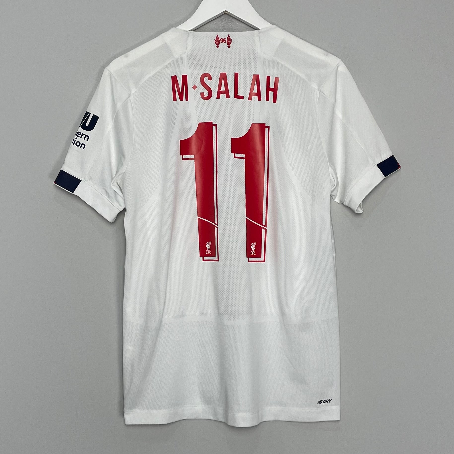 Shop 2019/20 LIVERPOOL M.SALAH #11 AWAY SHIRT (M) NEW BALANCE, classic football shirts, vintage football shirts & retro soccer jerseys at Cult Kits