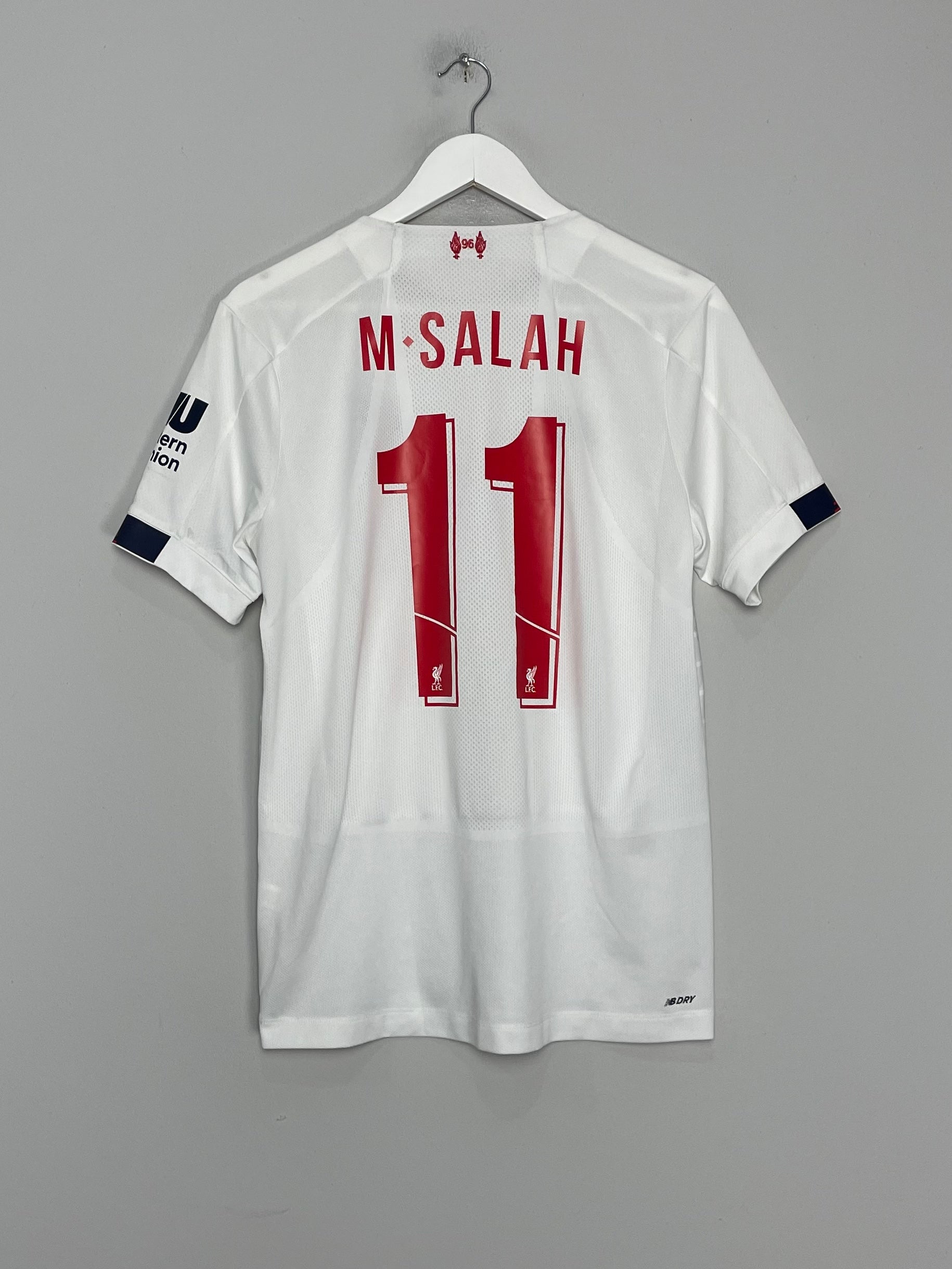 Shop 2019/20 LIVERPOOL M.SALAH #11 AWAY SHIRT (M) NEW BALANCE, classic football shirts, vintage football shirts & retro soccer jerseys at Cult Kits