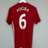 2016/17 MANCHESTER UNITED POGBA #6 HOME SHIRT (S) ADIDAS