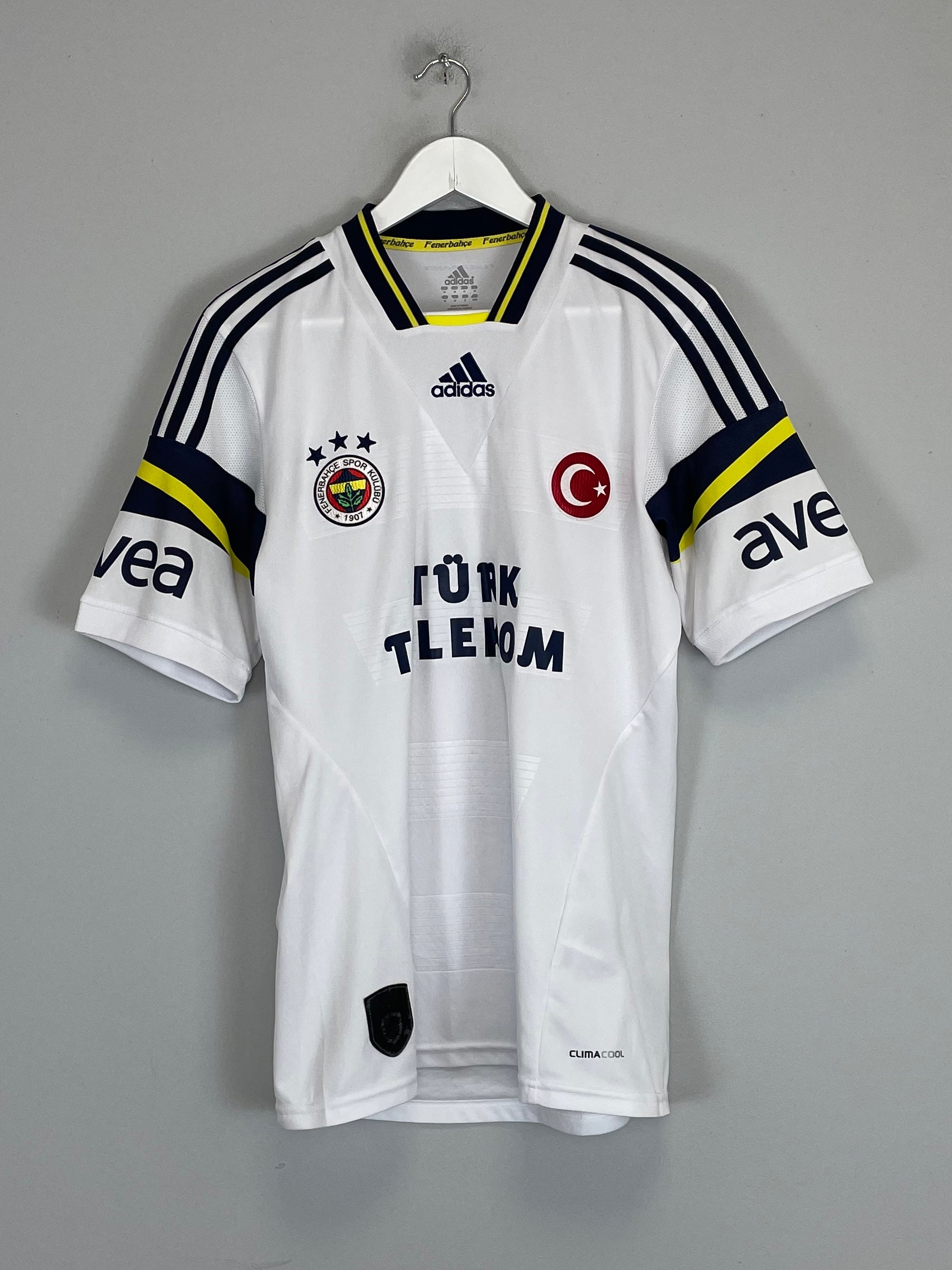 Shop 2013/14 FENEBAHCE SALIH #48 AWAY SHIRT (M) ADIDAS, classic football shirts, vintage football shirts & retro soccer jerseys at Cult Kits