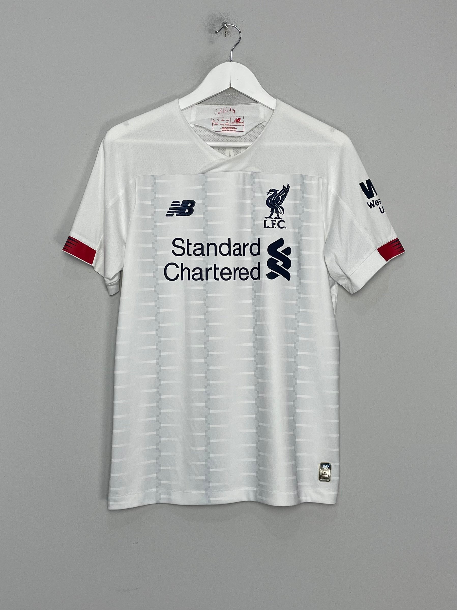 Shop 2019/20 LIVERPOOL M.SALAH #11 AWAY SHIRT (M) NEW BALANCE, classic football shirts, vintage football shirts & retro soccer jerseys at Cult Kits